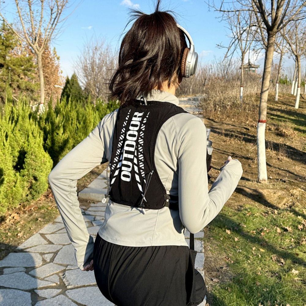 Trail Running Vest - Naylon Su Torbalı Sırt Çantası Nefes