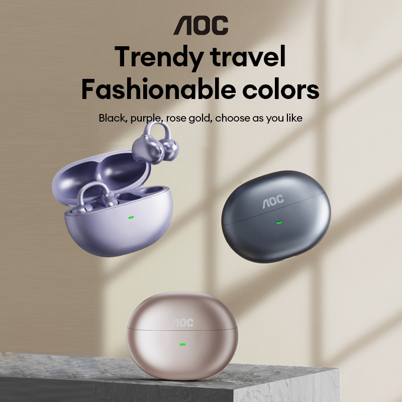 Outdoor Sport Is - AOC ACD2544 Kablosuz Bluetooth Kulak Klipsli