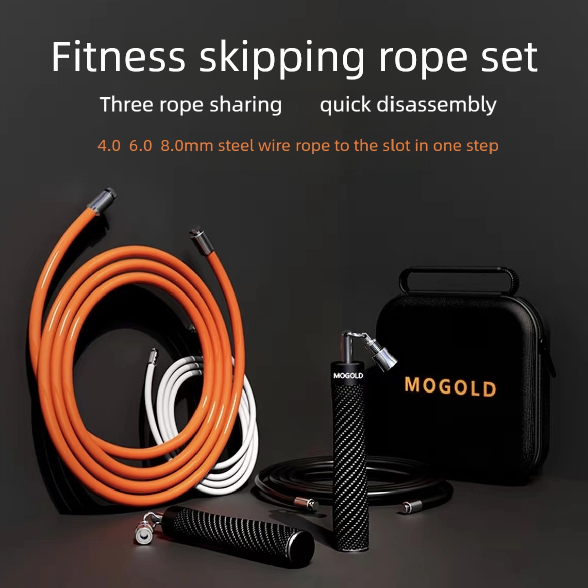 Speed Skipping Rope - MOGOLD Yüksek Hızlı Atlama İpi |