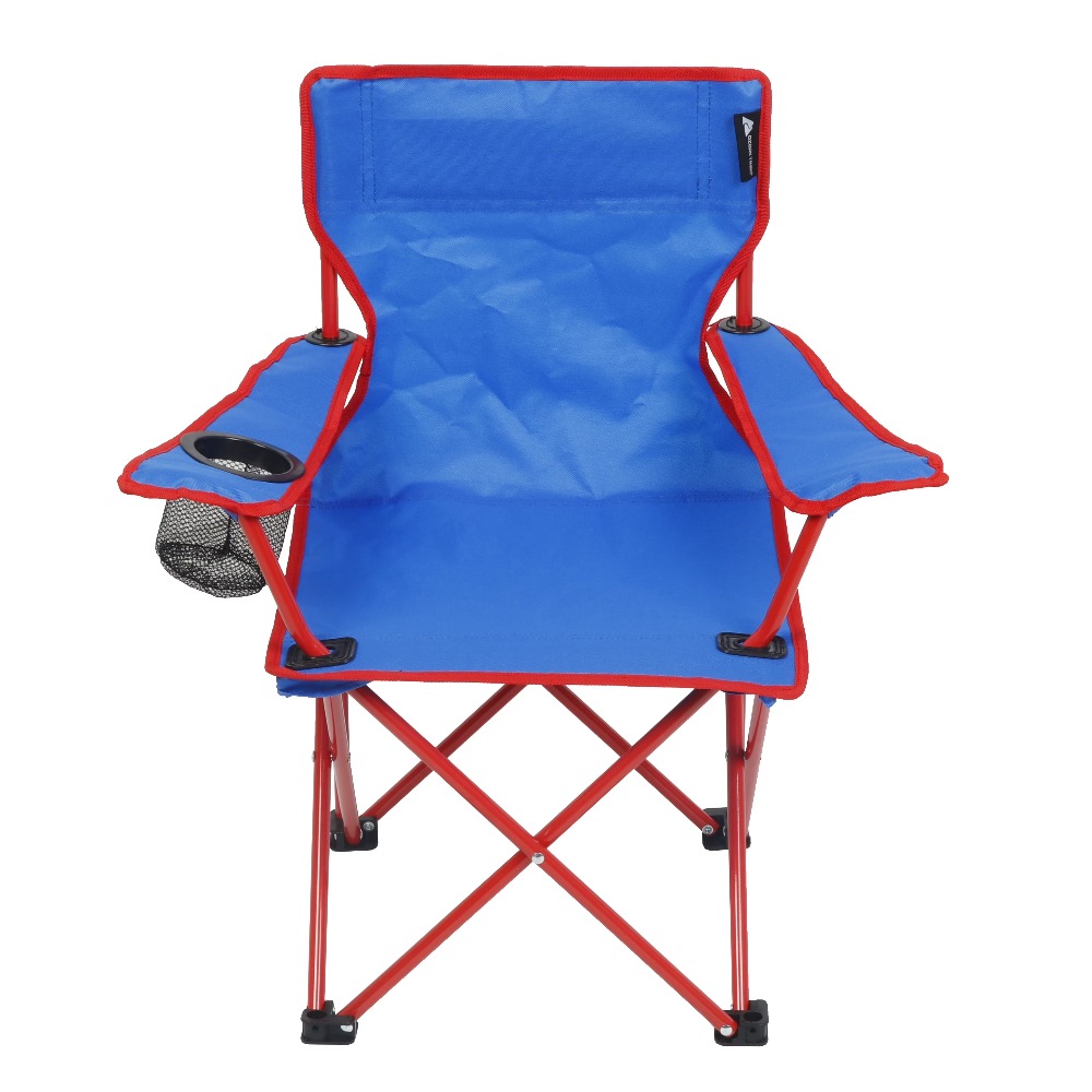 Outdoor Sport Chairs - Taşınabilir Çocuk Katlanır Kamp Sandalyesi Bardak