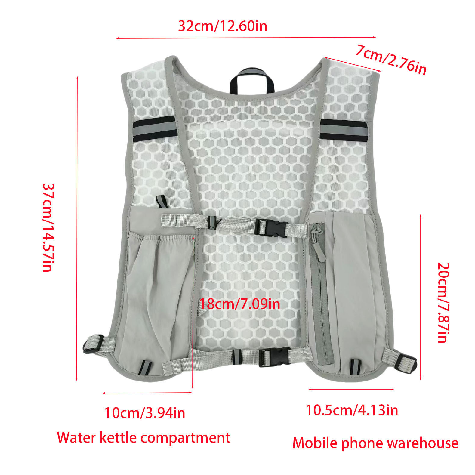 Koşu Yeleği Unisex Suya Dayanı - Trail Running Vest incelemesi ve fiyatı