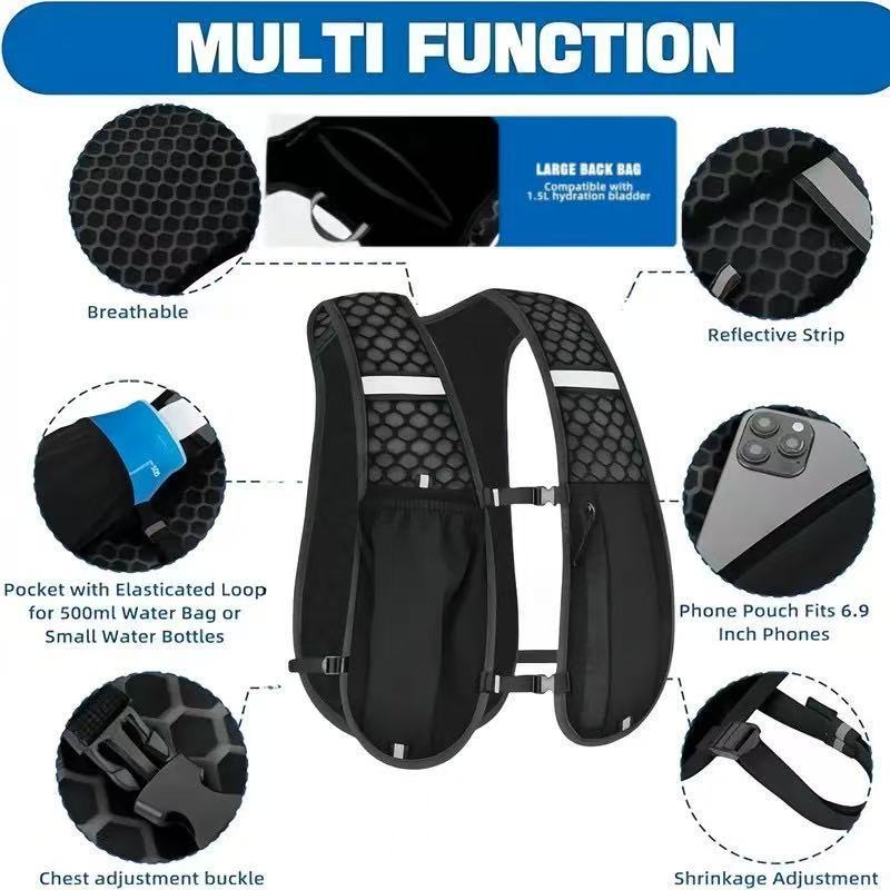 Koşu Yeleği Unisex Suya Dayanı - Trail Running Vest incelemesi ve fiyatı