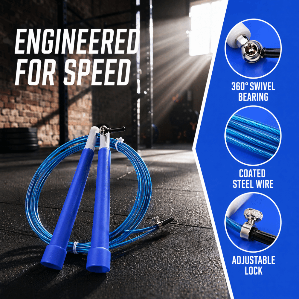 Dayanıklı Çelik Tel Atlama İpi - Speed Skipping Rope incelemesi ve fiyatı